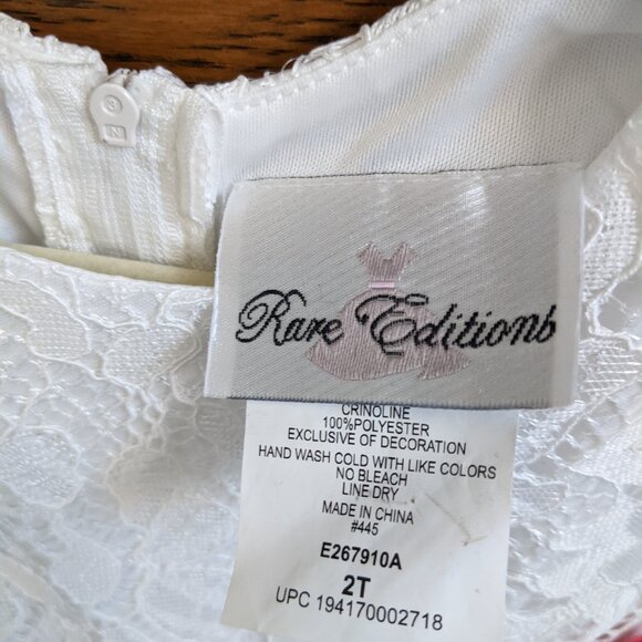 ⭐ 🆕 New Rare Editions floral Spring/Easter/Mother's day dress 2T - Picture 7 of 15